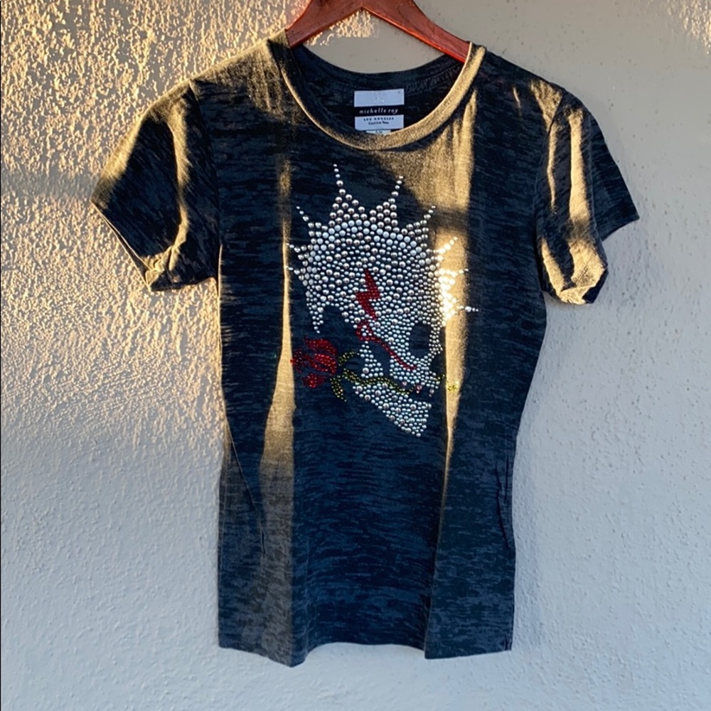Couture Michelle Roy Skull T-Shirt